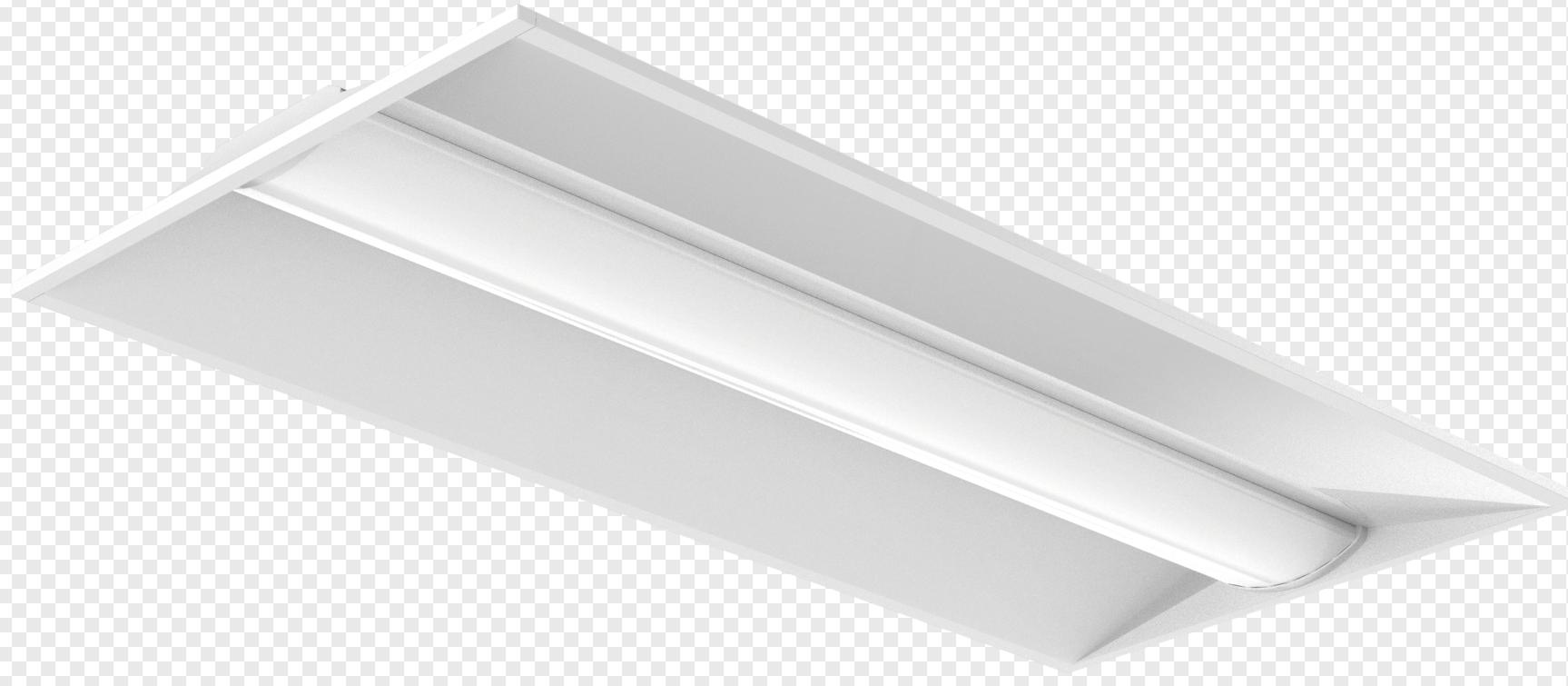 Troffer 2x4 120-277V +8W Emergency Battery